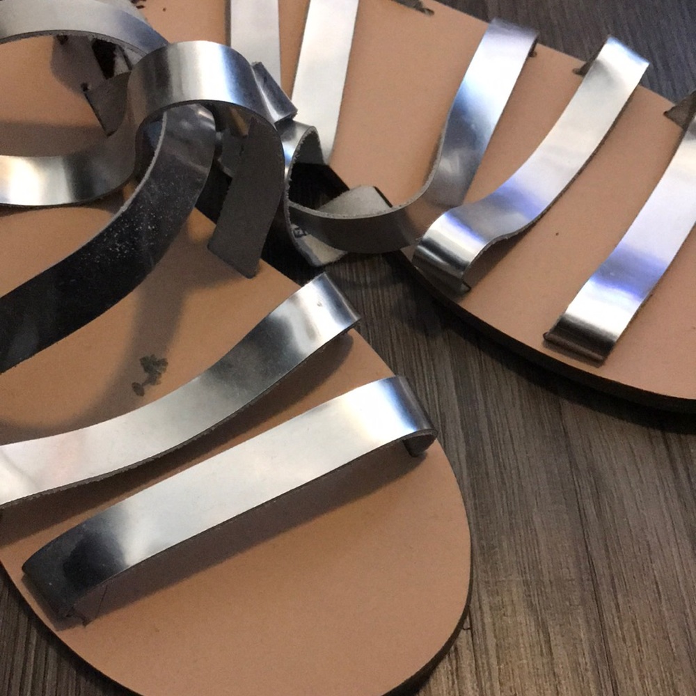 Silver Sandals - image 3